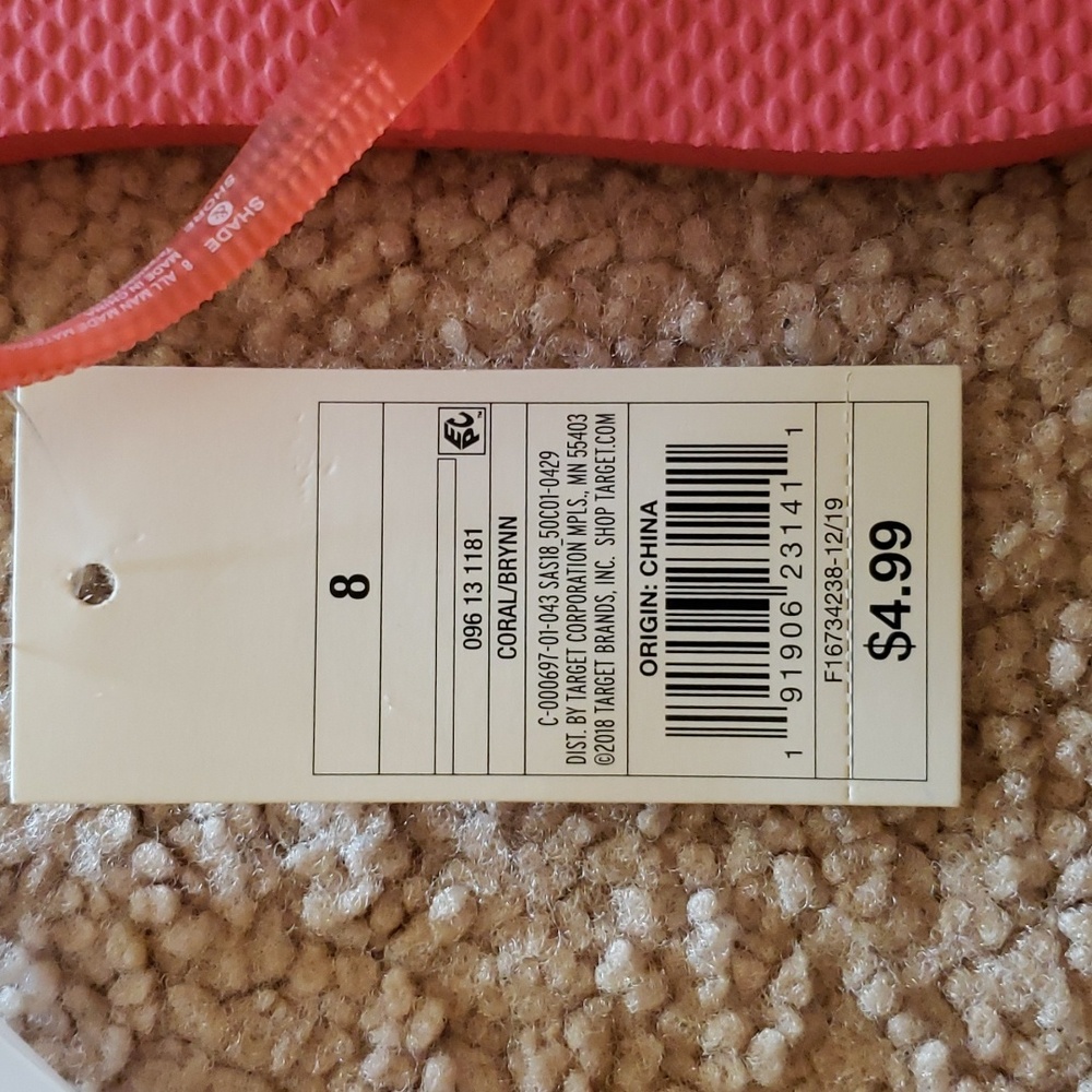 Shade & Shore Flip Flops- 2 pairs - Picture 8 of 8